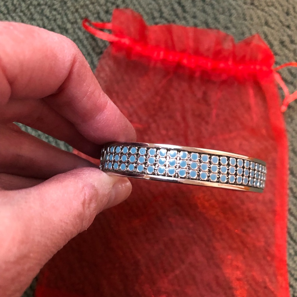 Whiting & Davis hinge bracelet - Picture 3 of 6